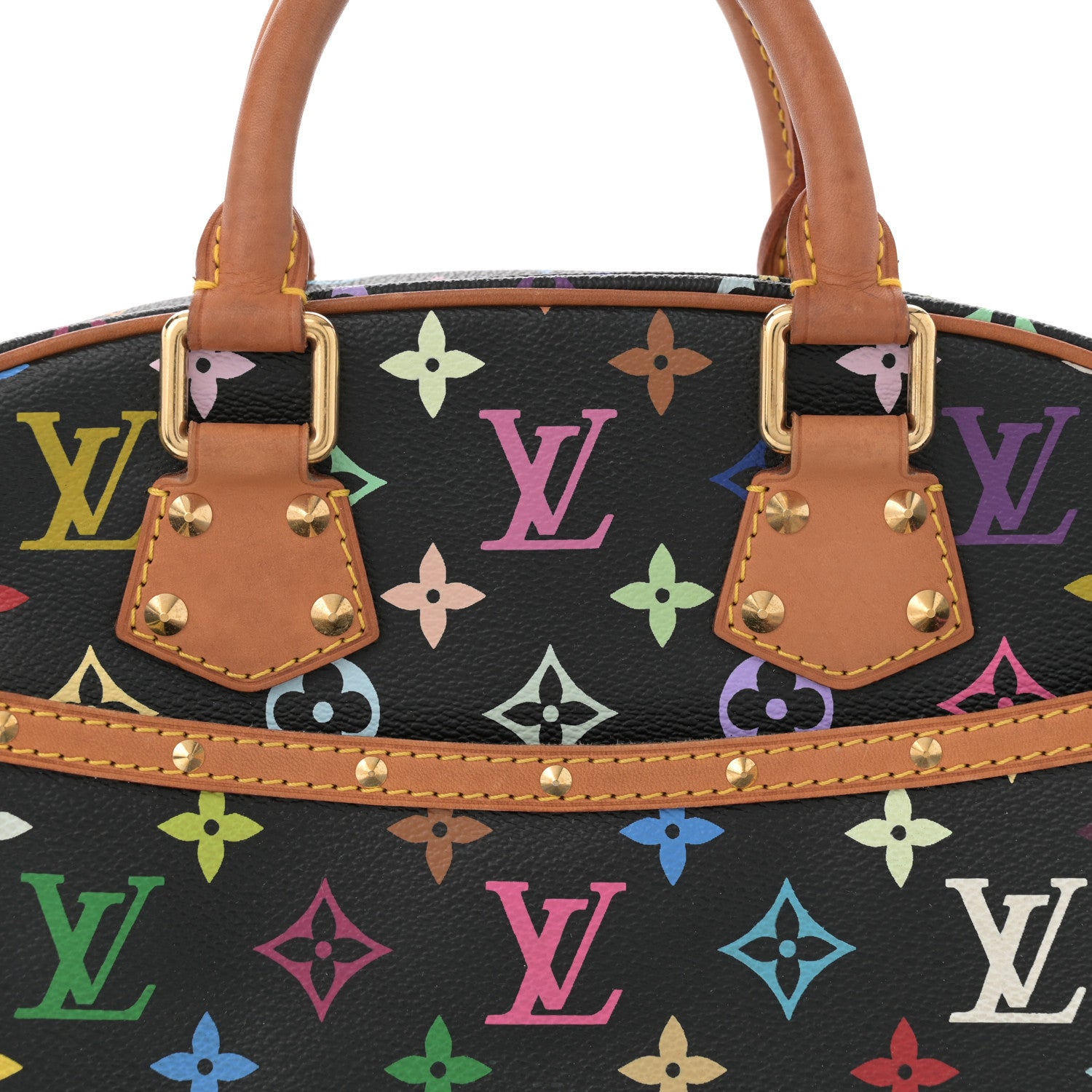 Louis Vuitton Monogram Multicolor Trouville Black 8 of 12