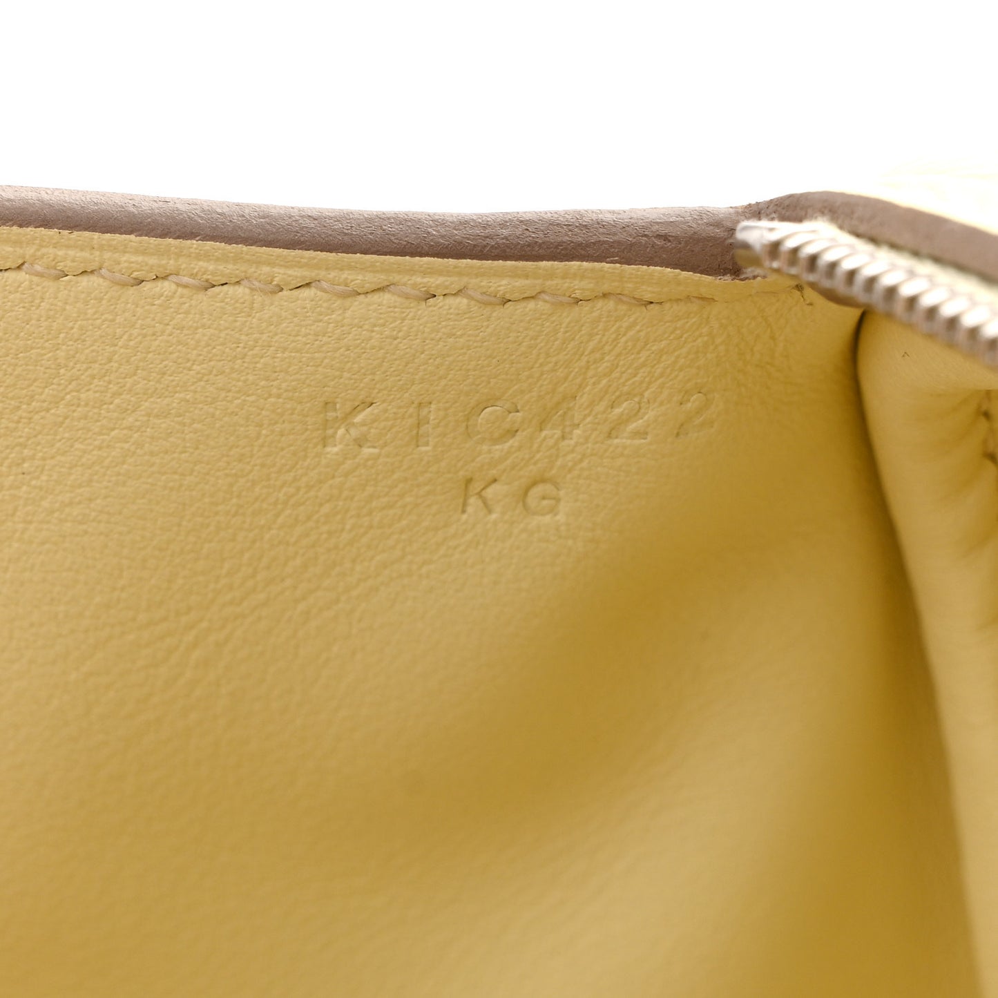 Taurillon Clemence Mini Lindy 20 Jaune Milton