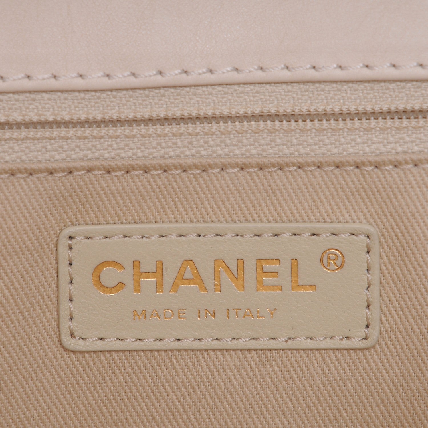 Chanel Calfskin Quilted Natural Beauty Flap Dark White 6 of 8