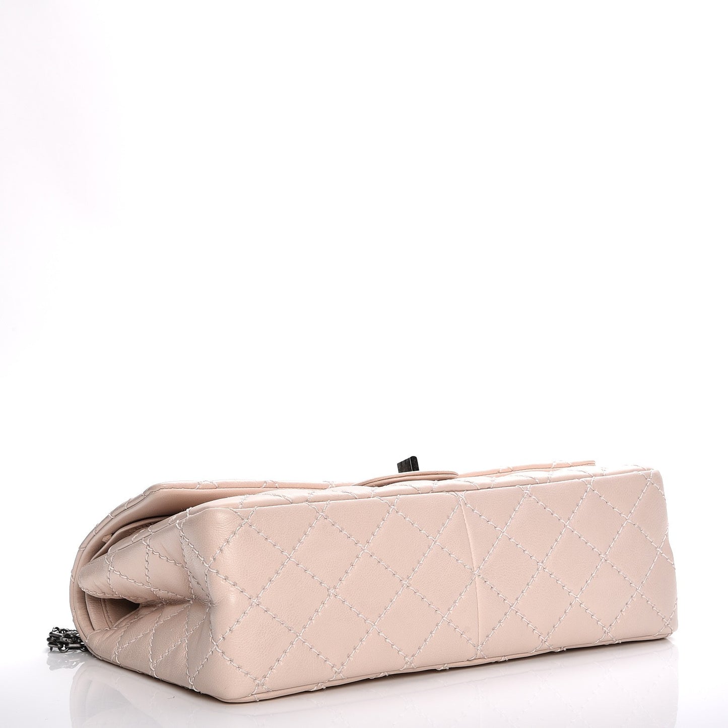 Calfskin Vivid Stitched 2.55 Reissue 226 Flap Light Pink