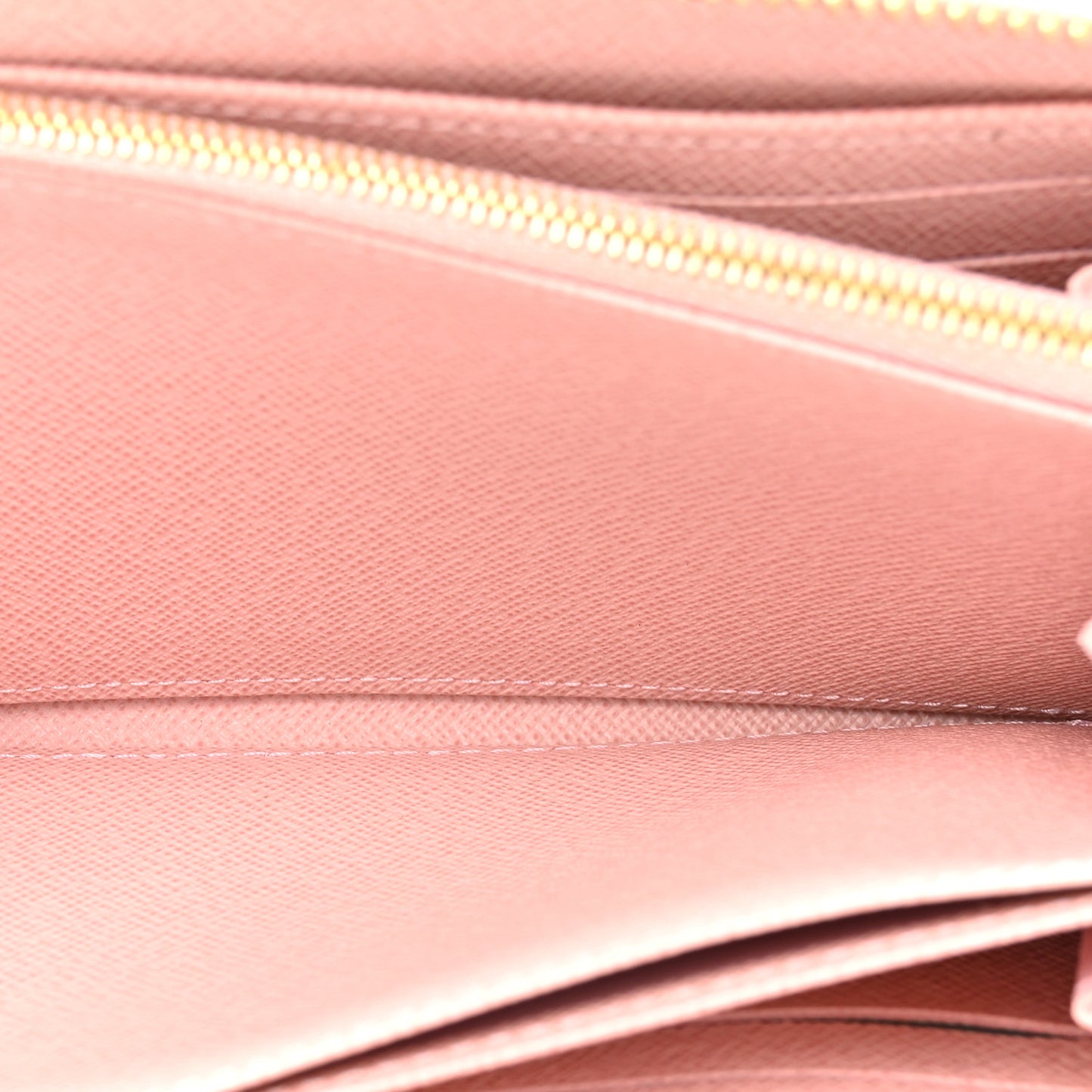 Damier Azur Zippy Wallet Rose Ballerine