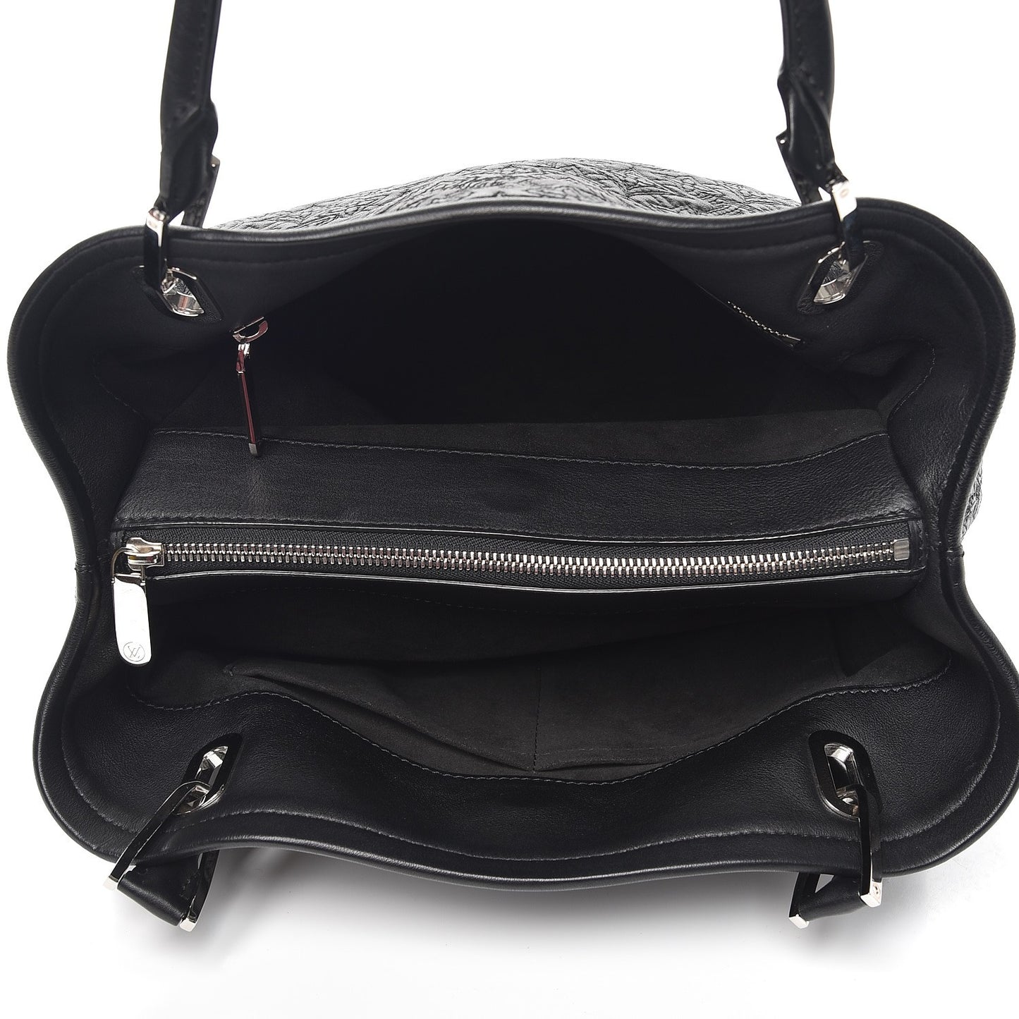 Monogram Lambskin Antheia Lilia PM Black