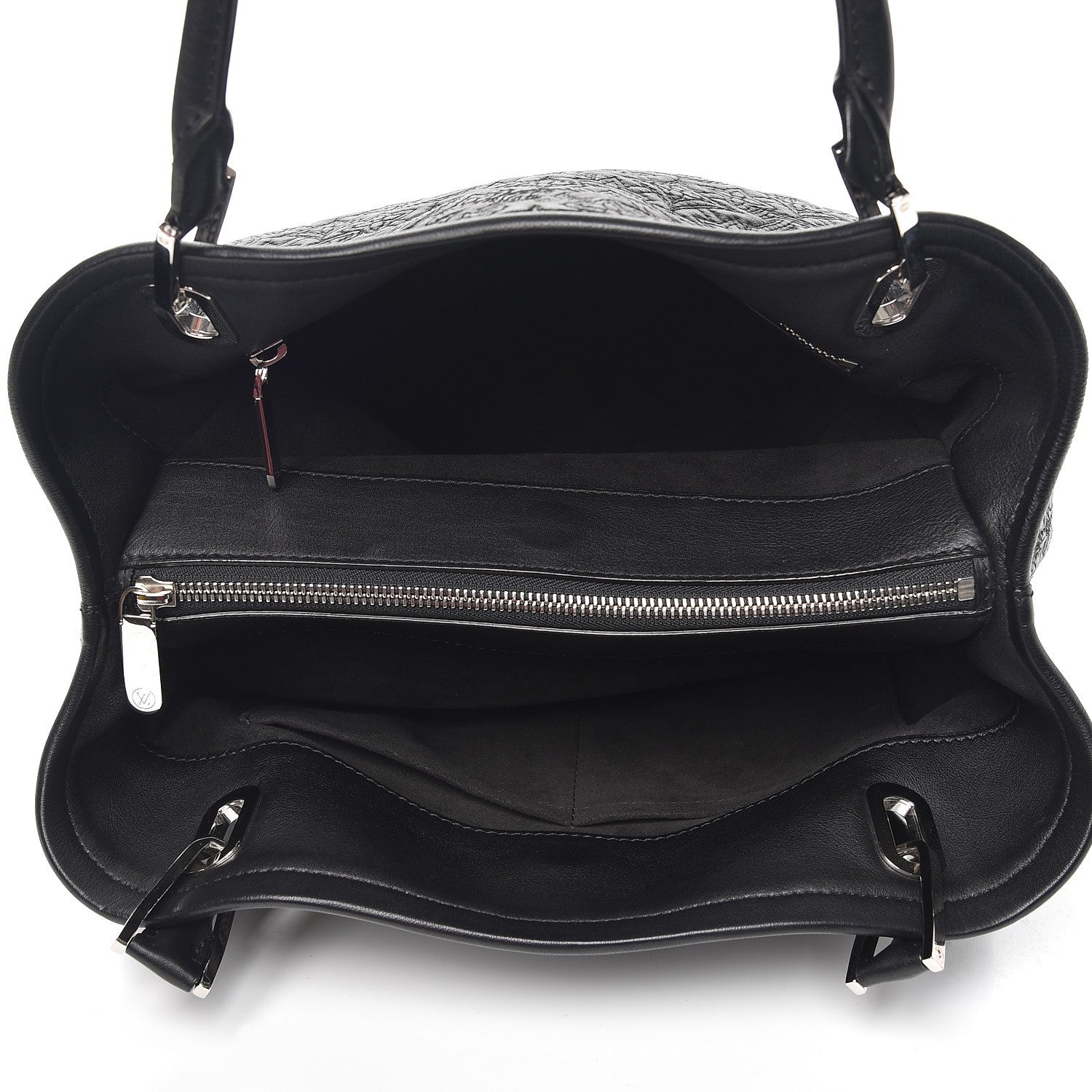 Louis Vuitton Monogram Lambskin Antheia Lilia PM Black 5 of 6