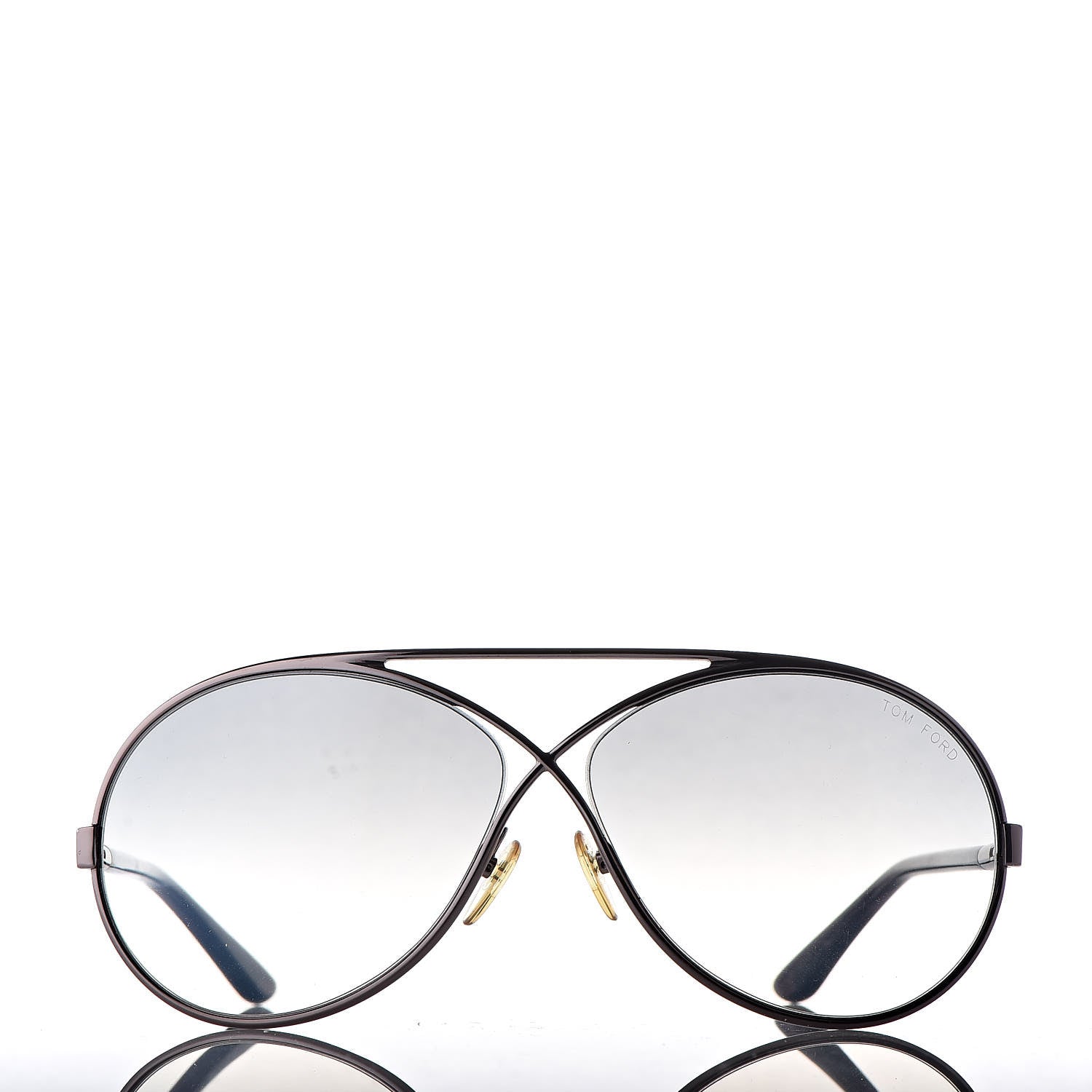 Tom Ford Georgette TF154 Sunglasses Silver 3 of 8