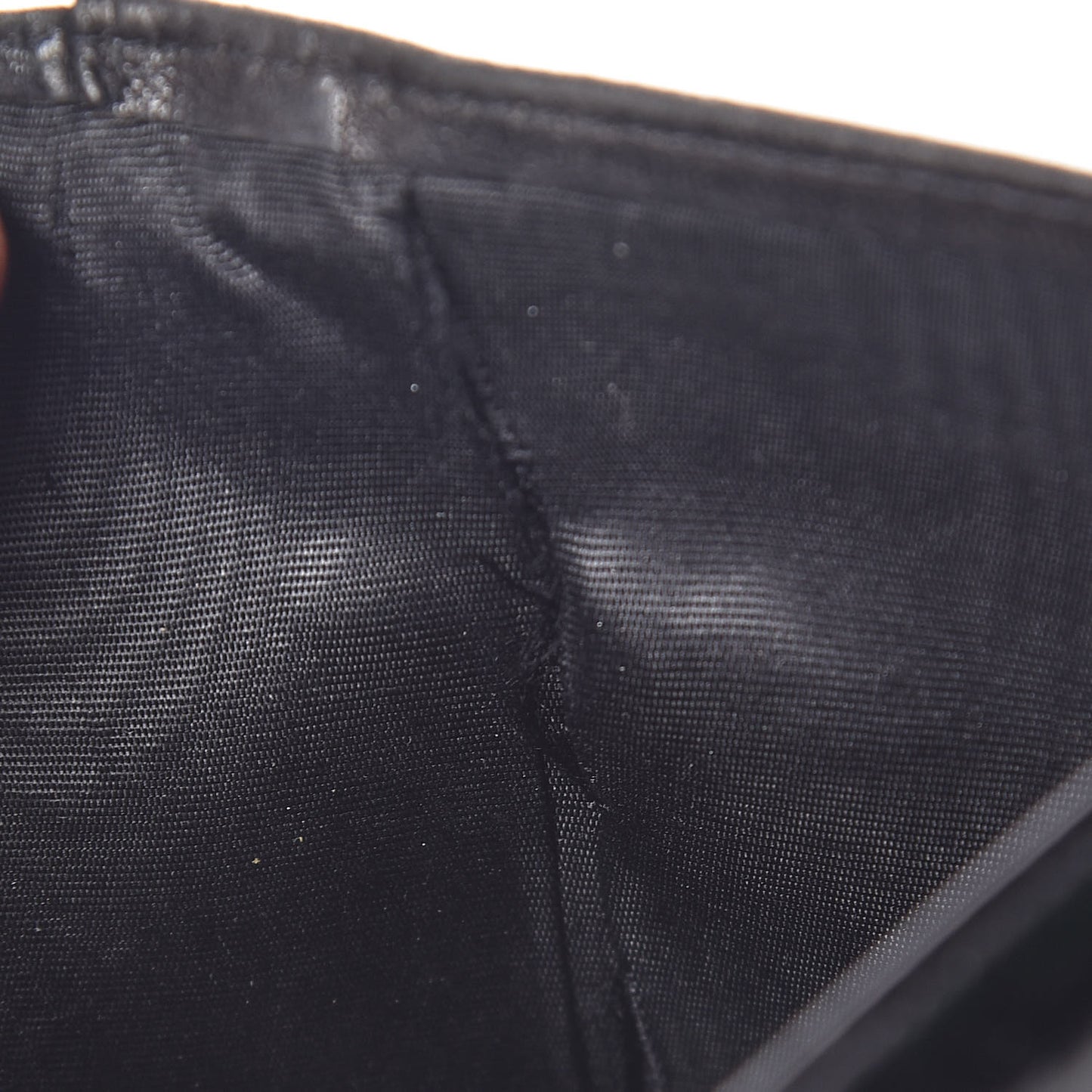 Patent Timeless CC French Wallet Black