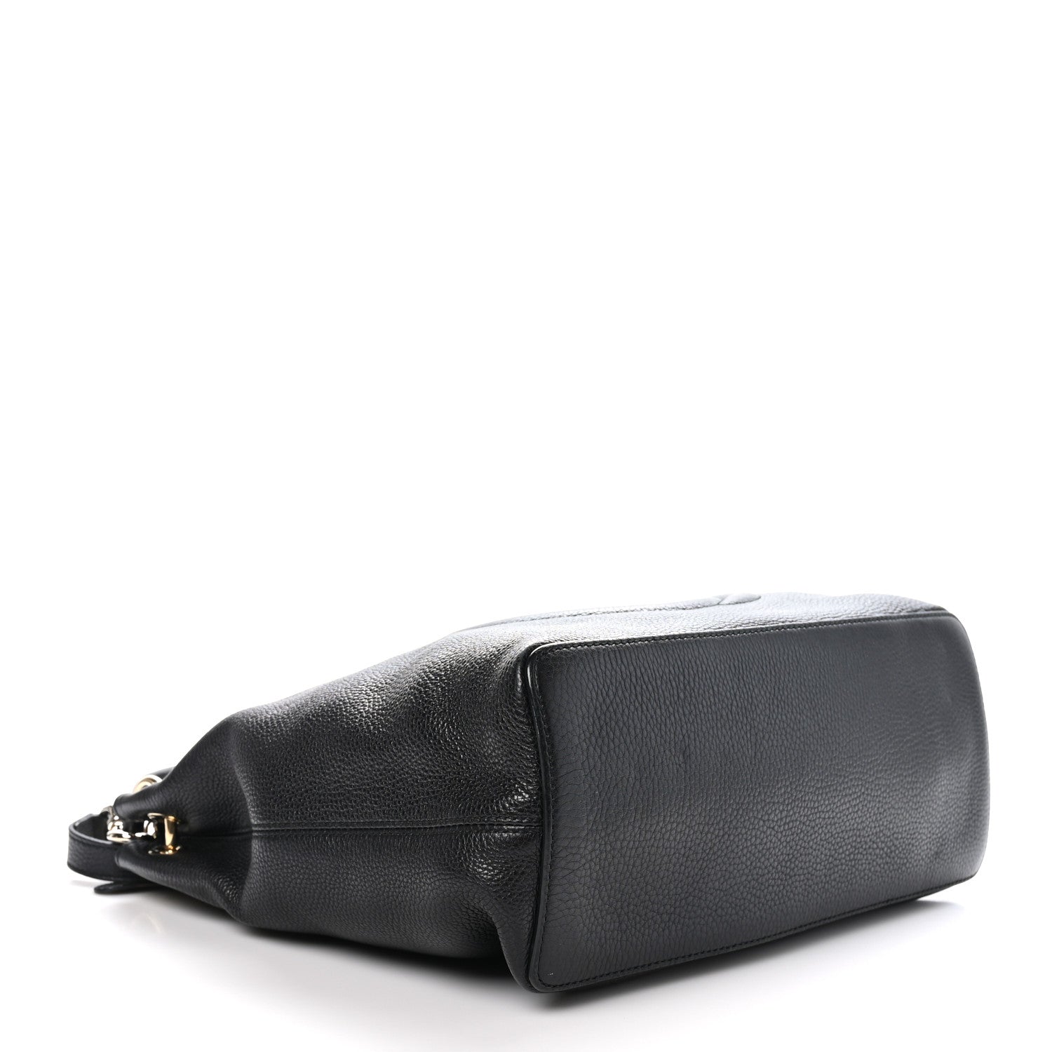 Gucci Pebbled Calfskin Large Soho Hobo Black 4 of 12