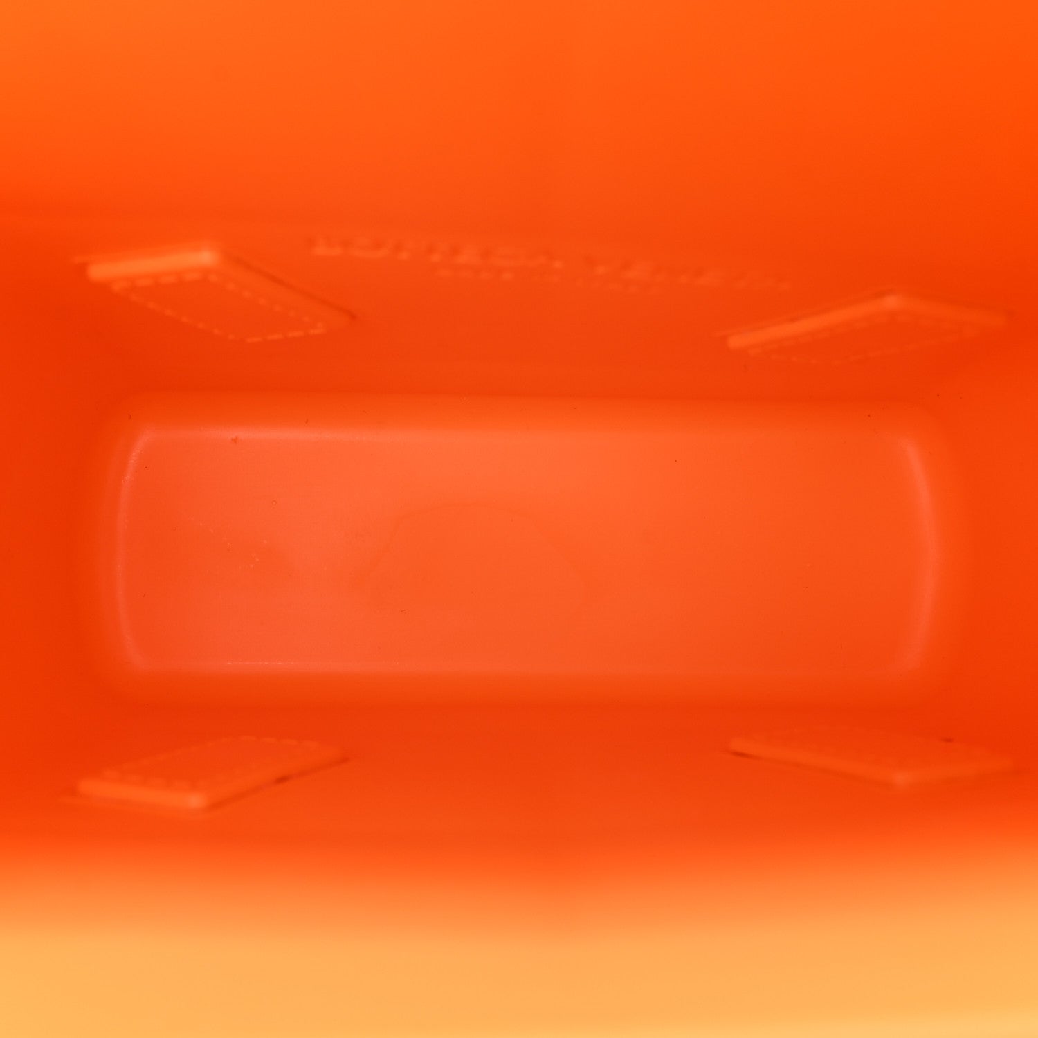 Bottega Veneta Rubber Maxi Intrecciato Mini Arco Tangerine 5 of 9