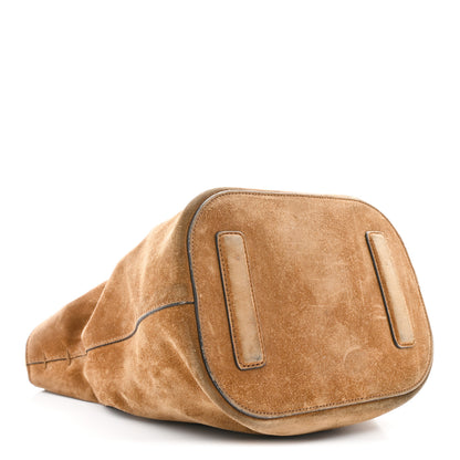 Gucci Suede Web Small Jackie Bucket Bag Brown 4 of 11