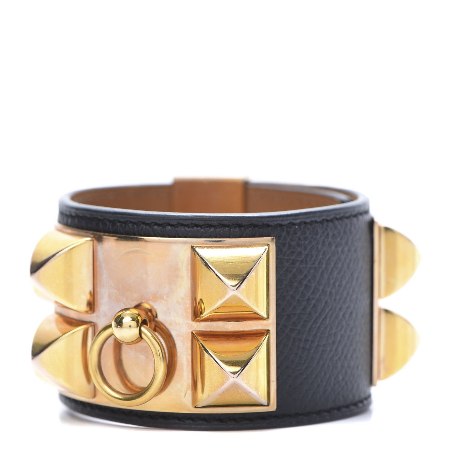 Epsom Collier de Chien CDC Bracelet S Black