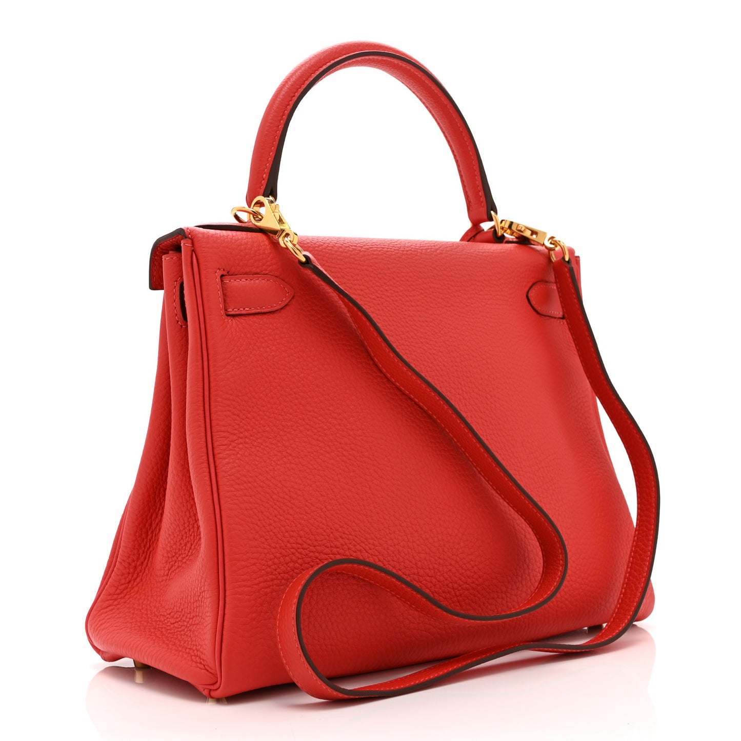 Togo Kelly Retourne 28 Rouge Pivoine