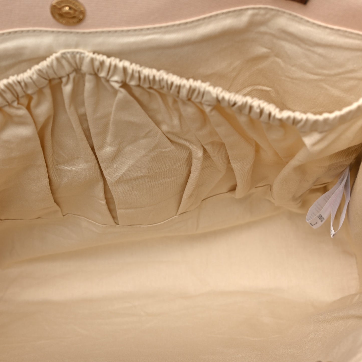 Cotton Calfskin Changing Bag Powder Pink