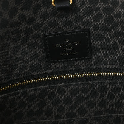 Louis Vuitton Monogram Giant Wild At Heart Onthego GM Black 6 of 9
