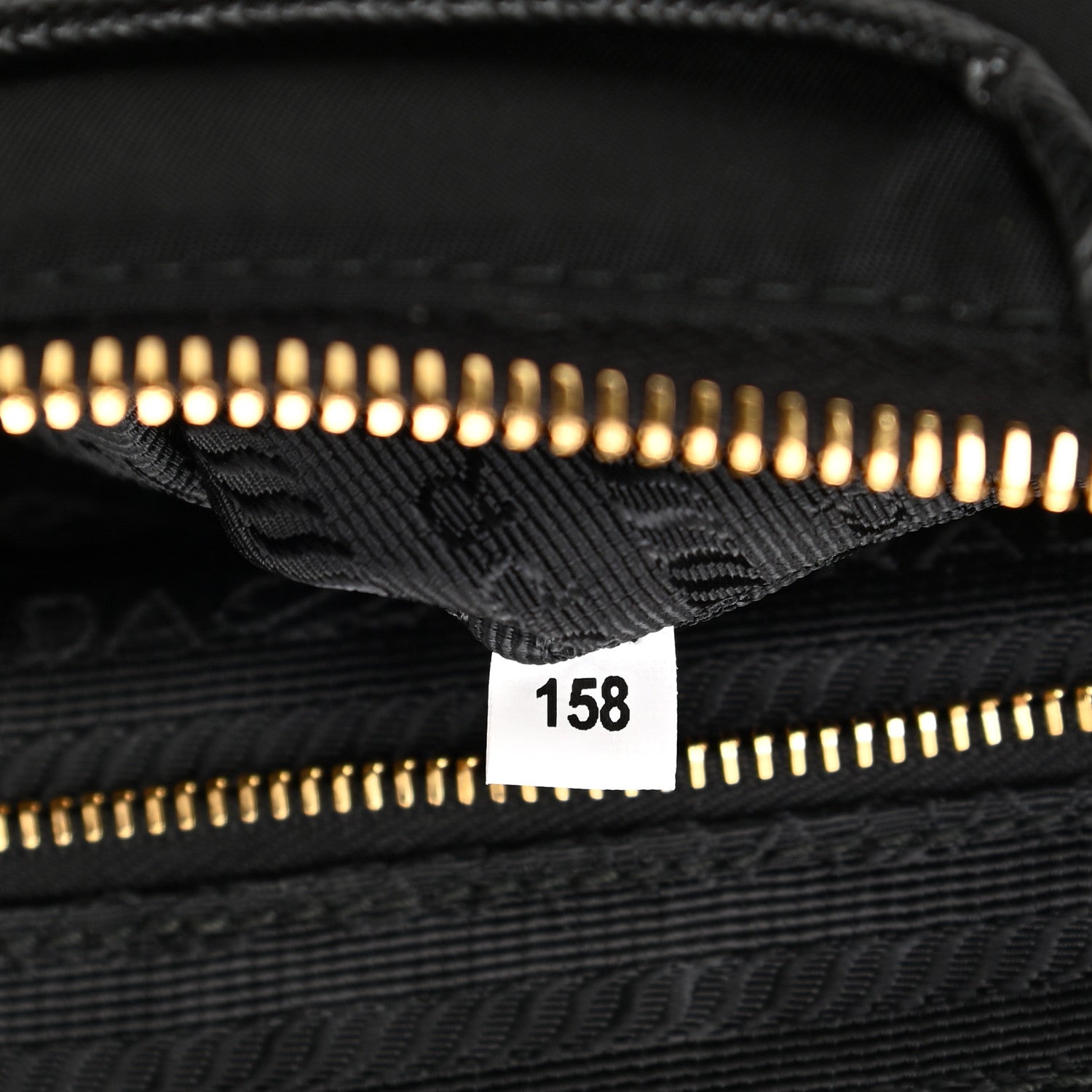 Prada Tessuto Nylon Saffiano Crossbody Bag Black 7 of 8