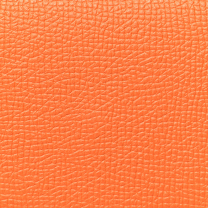 Hermes Epsom Calvi Duo Card Case Orange 9 of 10
