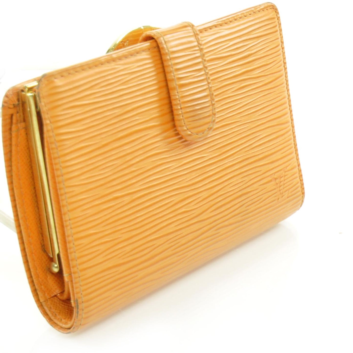 Epi French Purse Wallet Mandarin