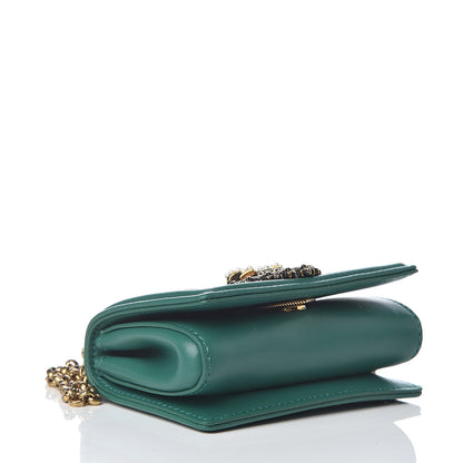 Dolce & Gabbana Nappa Matelasse Micro Devotion Bag Green 3 of 6