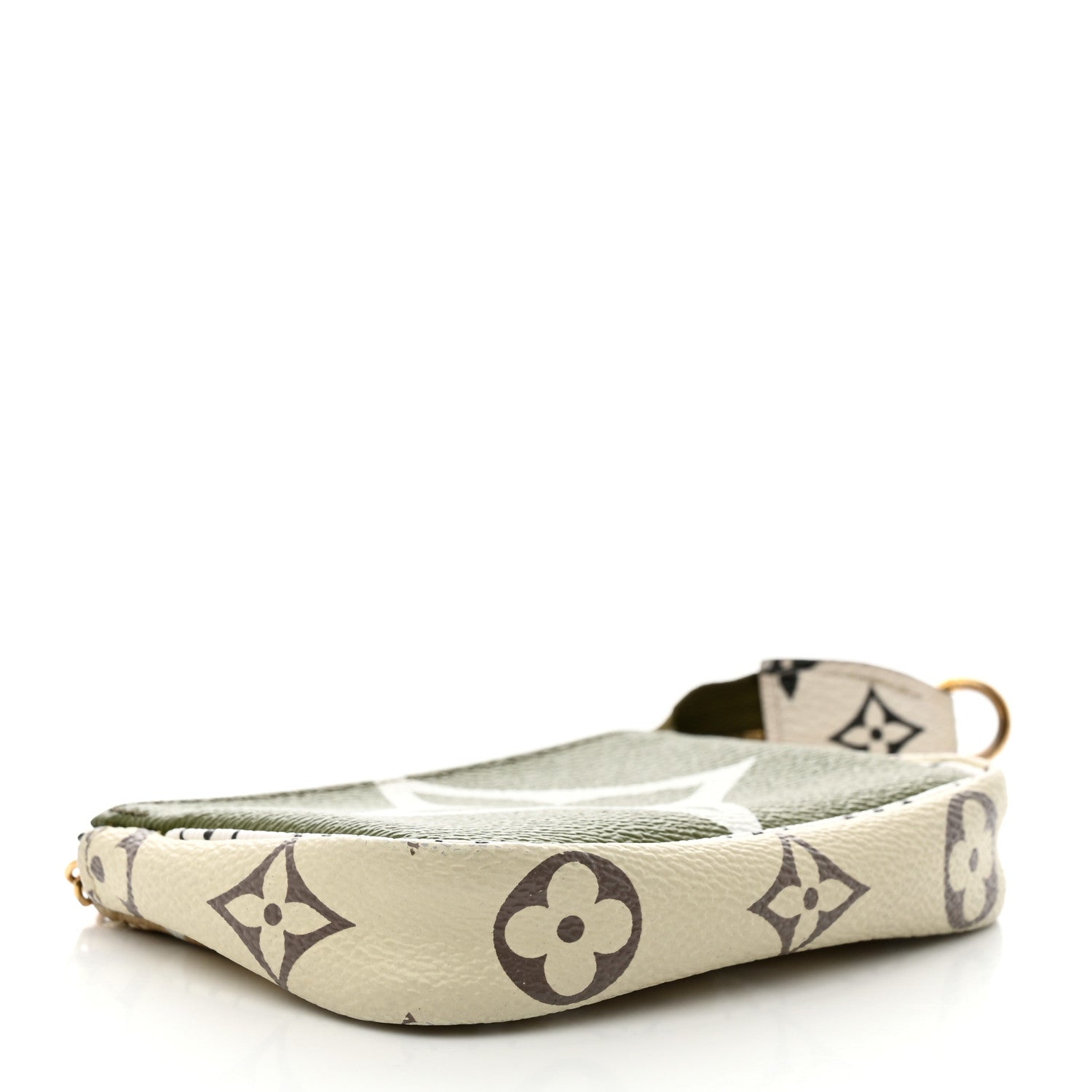 Louis Vuitton Monogram Giant Micro Pochette Accessories Kaki White 4 of 7