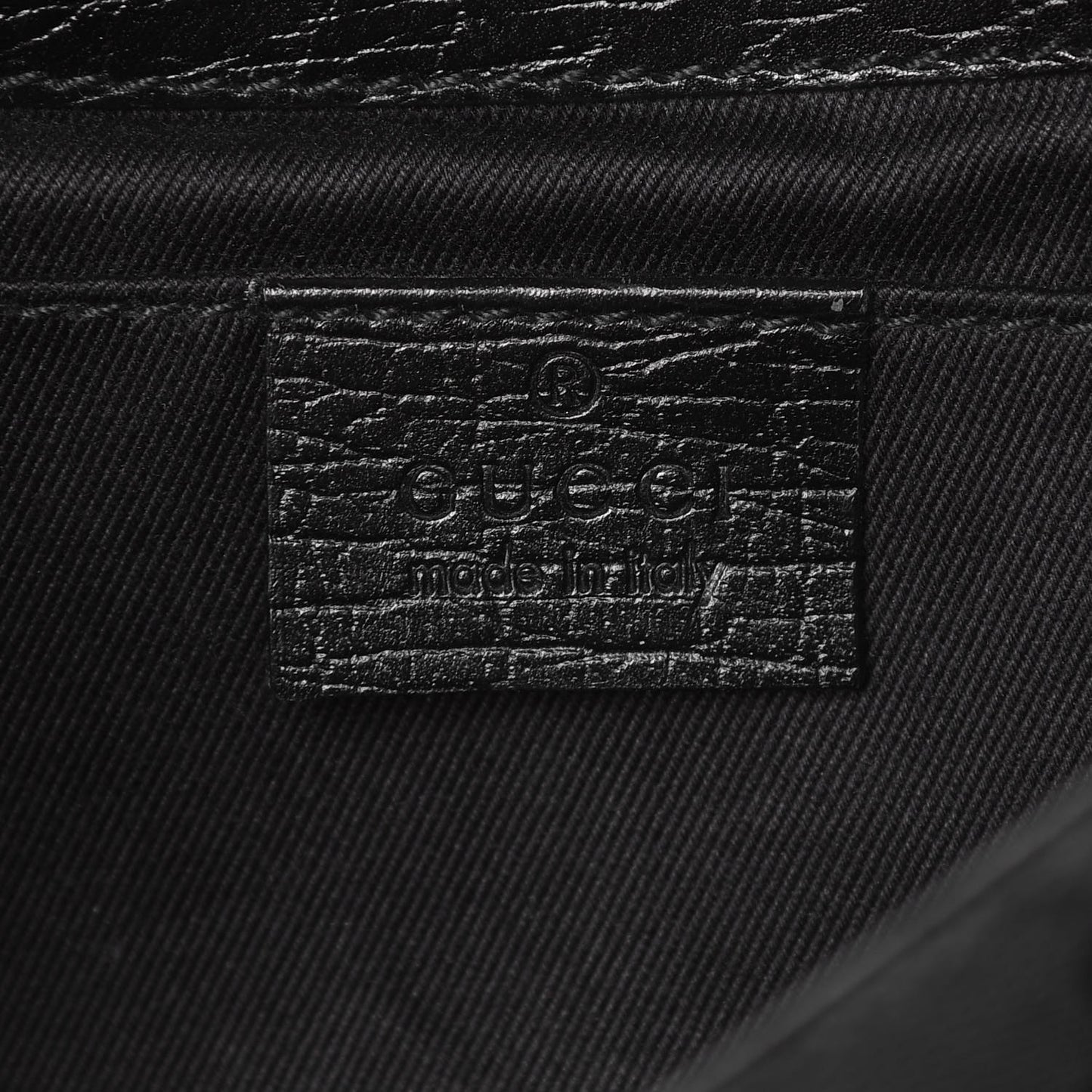 Monogram Horsebit Chain Clutch Black