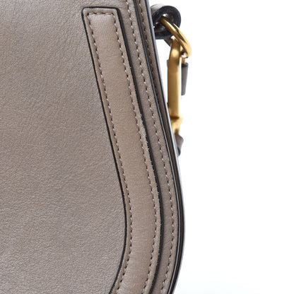 Chloe Calfskin Suede Medium Nile Bracelet Bag Motty Grey 14 of 15