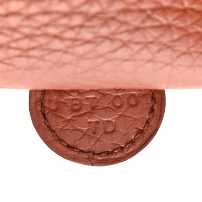 Hermes Taurillon Clemence Maxi Quadrille Evelyne TPM Cuivre Capucine Parme Rouge Duchess 7 of 10
