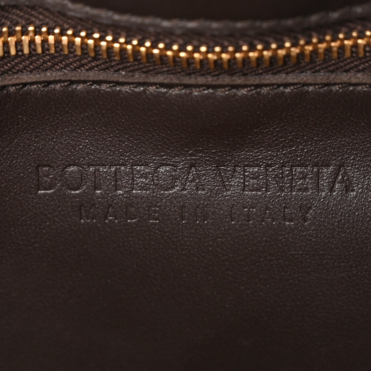 Nappa Maxi Intreccio Padded Cassette Crossbody Bag Fondente
