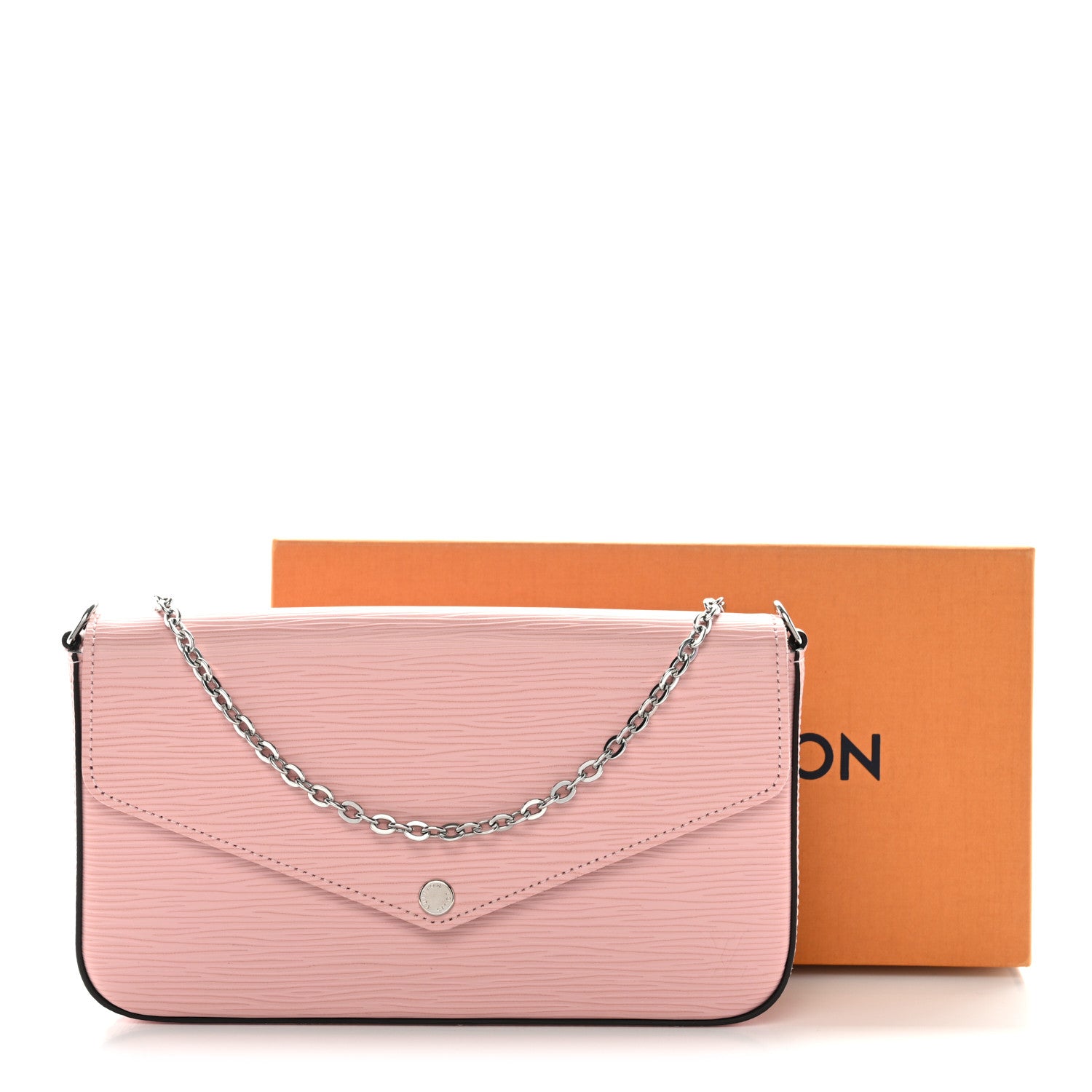 Louis Vuitton Epi Pochette Felicie Rose Ballerine 13 of 13
