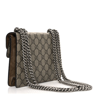 Gucci GG Supreme Monogram Mini Dionysus Shoulder Bag Taupe 3 of 10