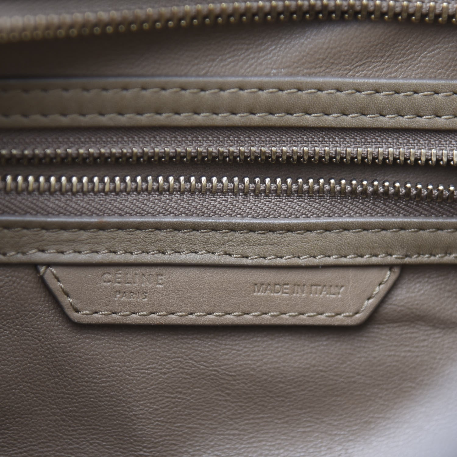 Celine Smooth Calfskin Mini Luggage Camel 5 of 8