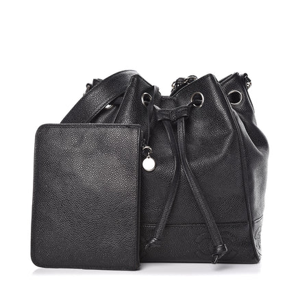 Chanel Caviar Drawstring Shoulder Bag Black 1 of 20