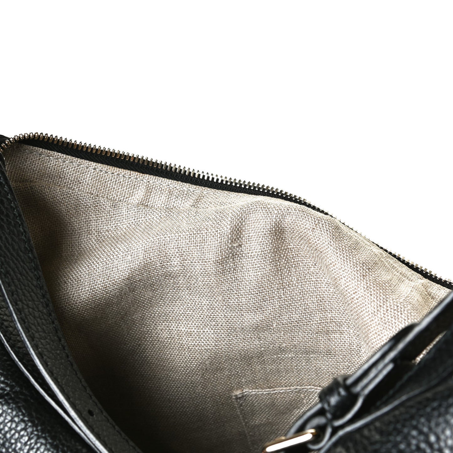 Dollar Calfskin GG Hobo Black