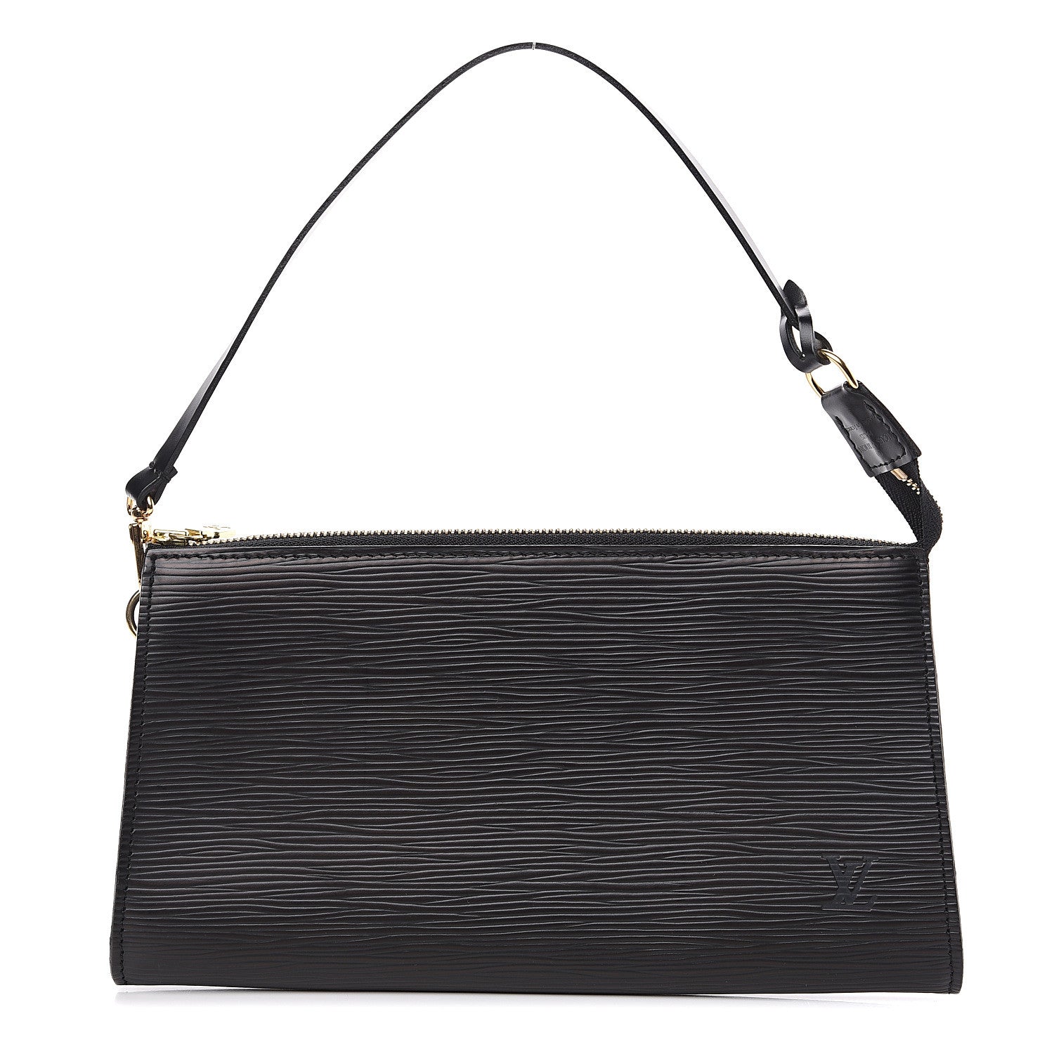 Louis Vuitton Epi Pochette Accessories 24 Black 1 of 8