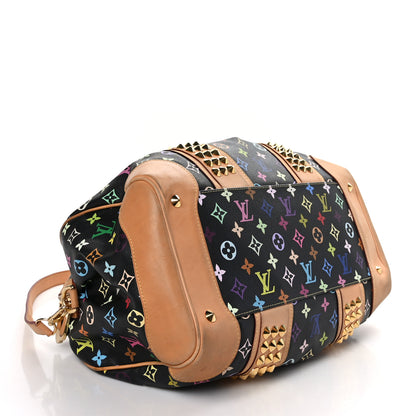 Louis Vuitton Monogram Multicolor Courtney GM Black 4 of 10