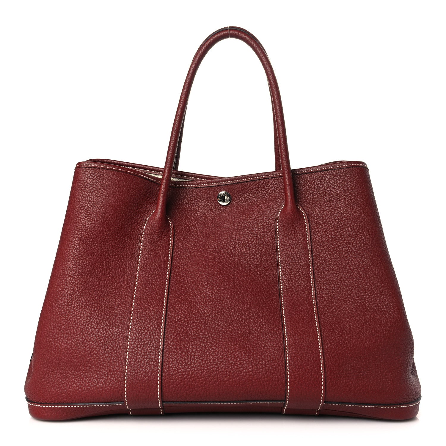 Hermes Negonda Garden Party Tote 36 MM Rouge H 1 of 9