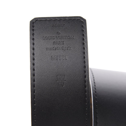 Louis Vuitton Monogram Calfskin 40mm LV Initiales Reversible Belt 100 40 Black 4 of 5