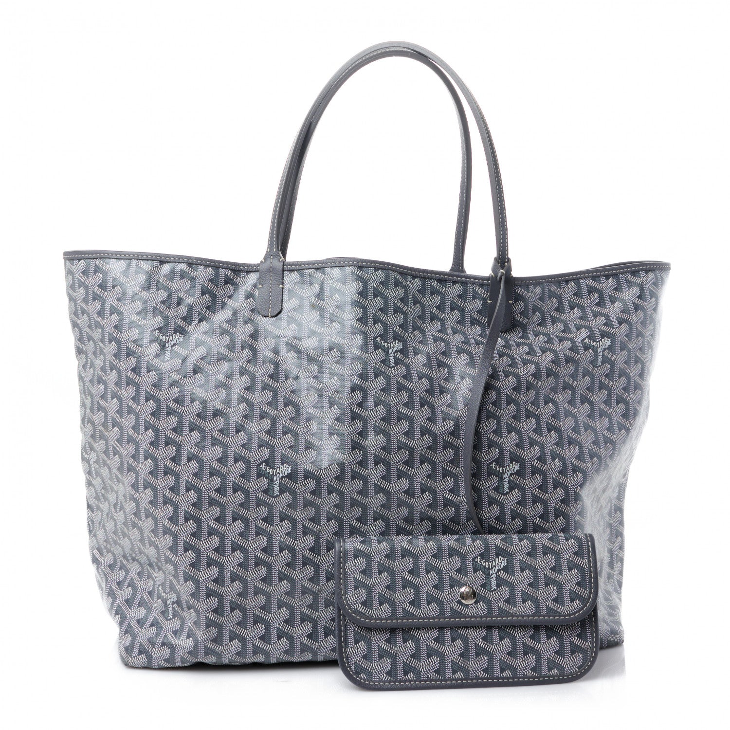 Goyard Goyardine Saint Louis GM Grey 1 of 12