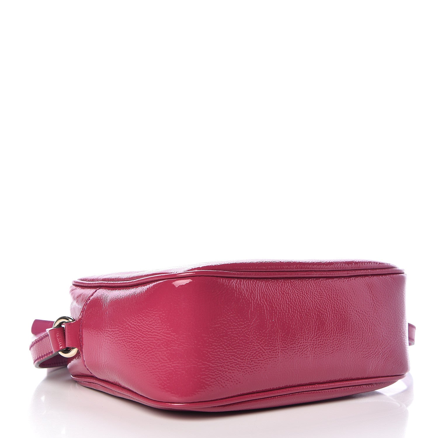 Gucci Soft Patent Small Soho Disco Bag Bright Bougainvillea 4 of 10