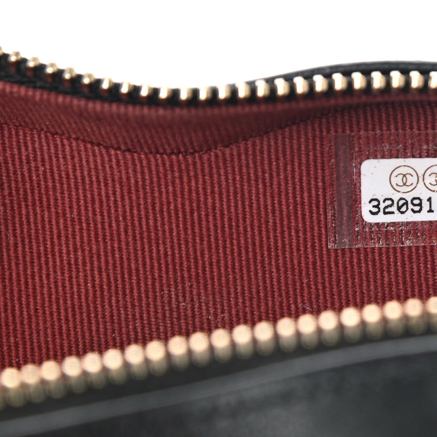 Chanel Lambskin Quilted CC In Love Heart Clutch With Chain Black 7 of 9