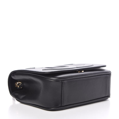 Chanel Lambskin CC Mania Flap Bag Black 4 of 9