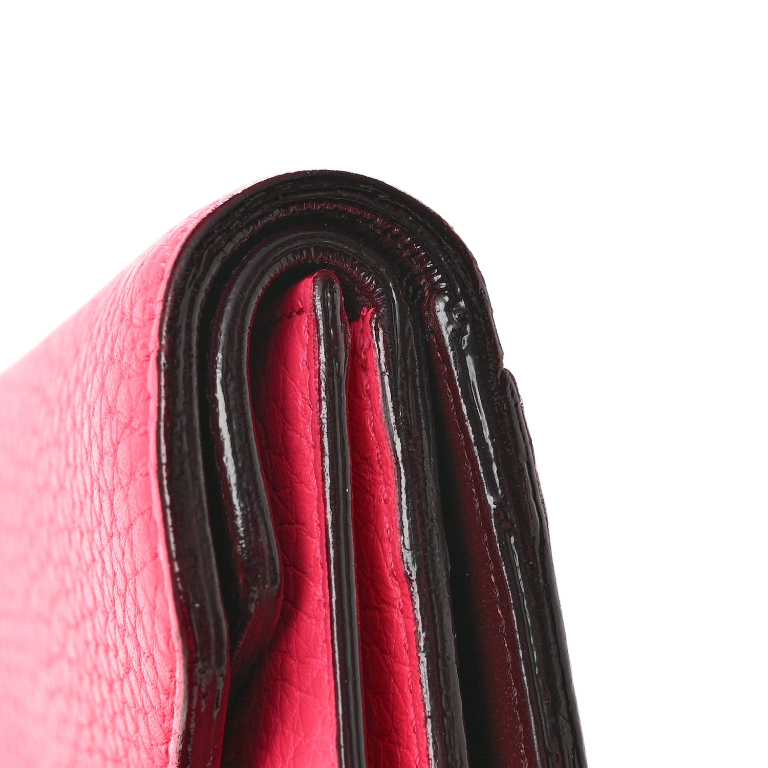 Christian Dior Bullcalf Diorissimo Envelope Wallet Rose Passion 11 of 11