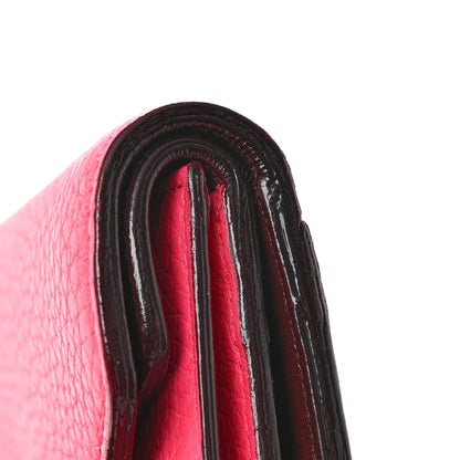 Christian Dior Bullcalf Diorissimo Envelope Wallet Rose Passion 11 of 11