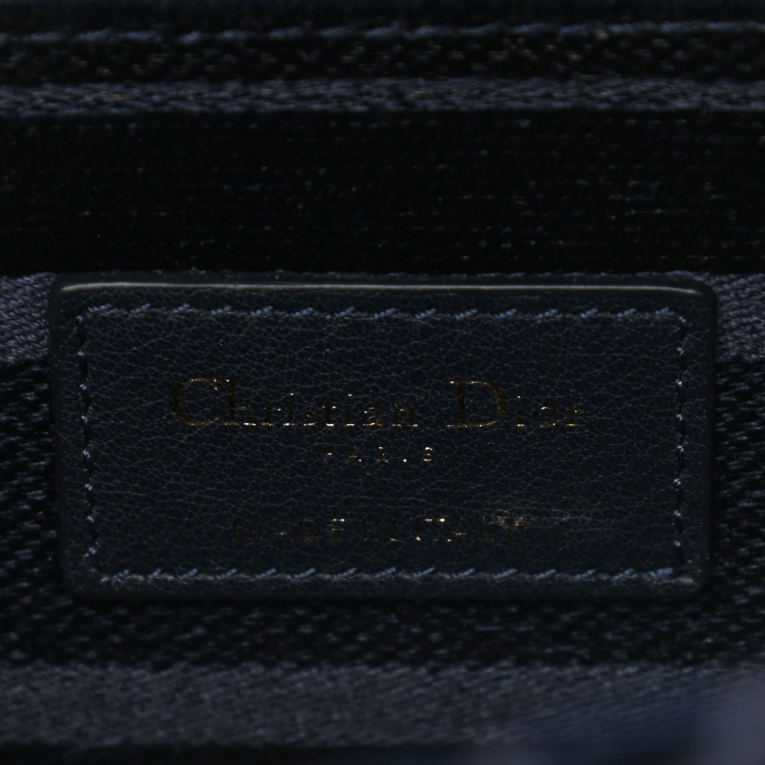 Christian Dior Velvet Cannage Medium Lady D-Lite Blue 6 of 9