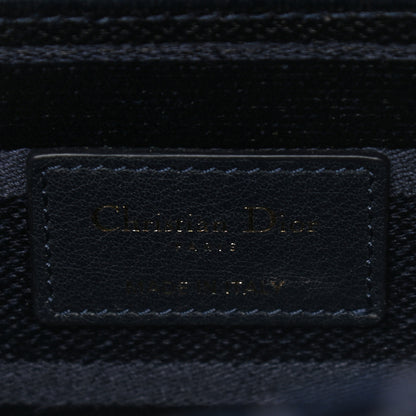 Christian Dior Velvet Cannage Medium Lady D-Lite Blue 6 of 9