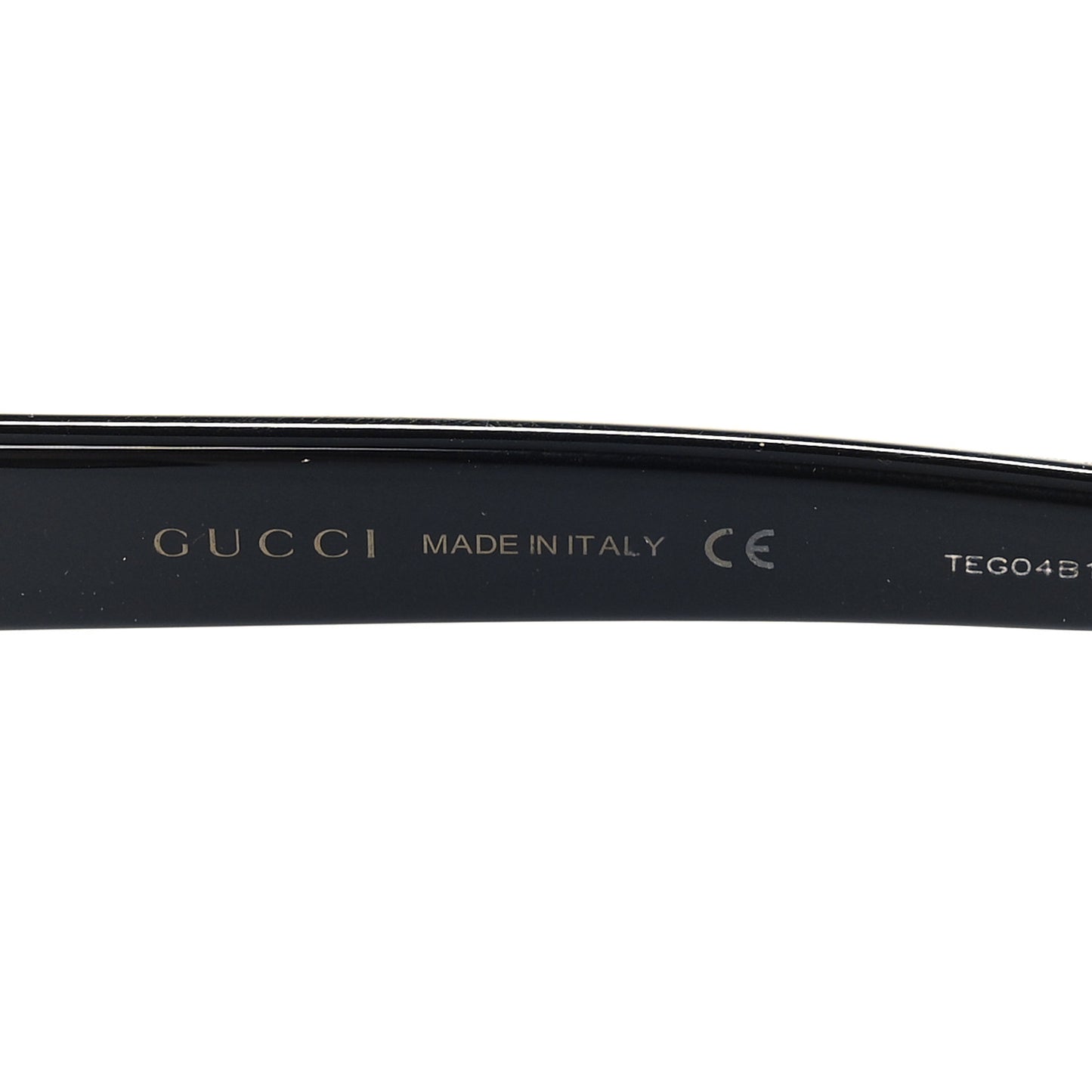 Acetate Square Frame Sunglasses GG0032S Black