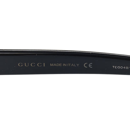 Gucci Acetate Square Frame Sunglasses GG0032S Black 5 of 7