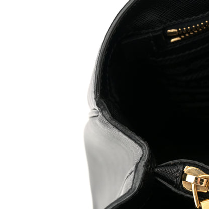 Prada Saffiano Lux Medium Tote Black 10 of 10