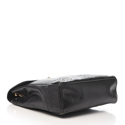 Chanel Caviar CC Shoulder Bag Black 4 of 10