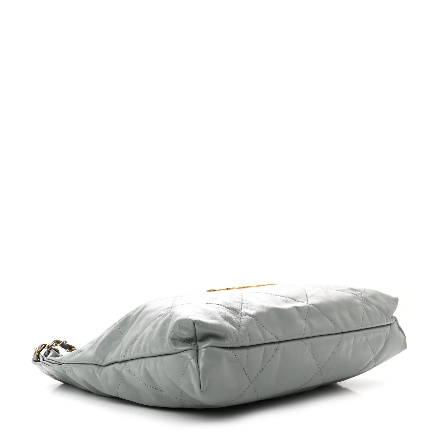 Chanel Shiny Calfskin Quilted Chanel 22 Grey 5 of 12