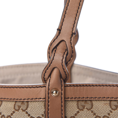 Gucci Monogram Medium Craft Tote Brown 13 of 15