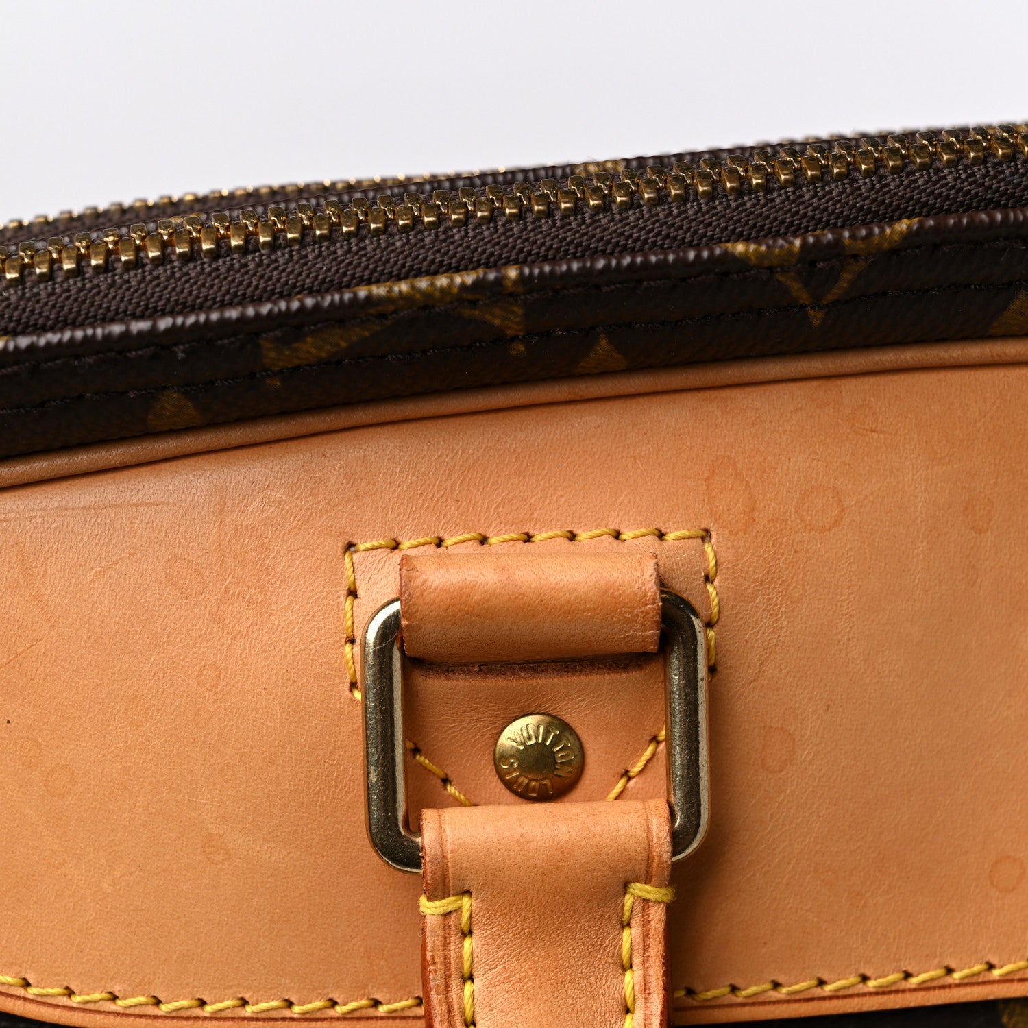 Louis Vuitton Monogram Alize 2 Compartment Luggage Travel Bag 12 of 17