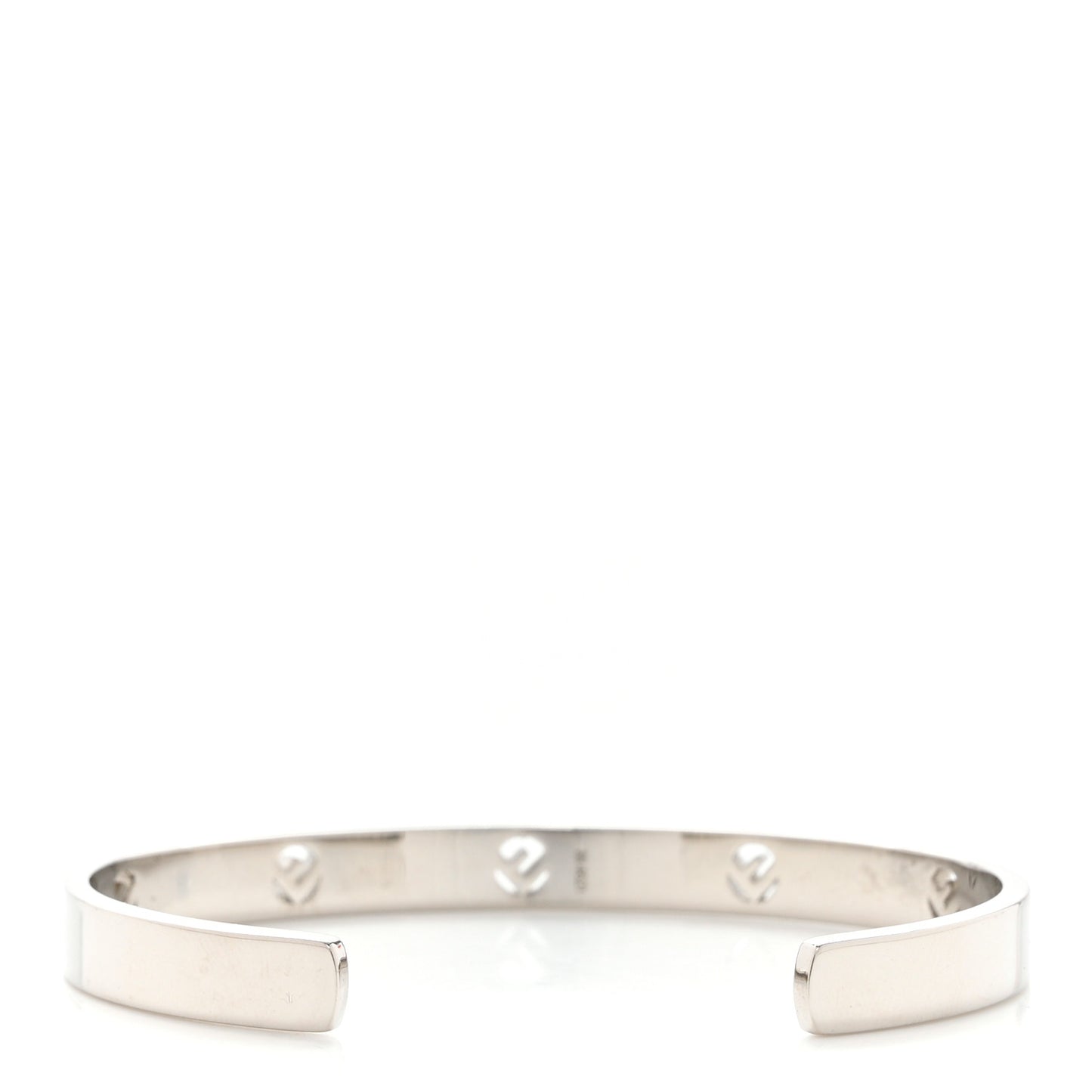 Metal Crystal F Is Fendi Bracelet M Silver